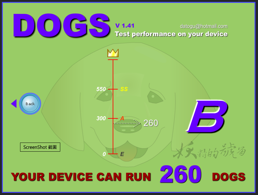 3 - DOGS - 你的電腦上能裝多少隻狗狗呢？讓狗狗們幫你測試一下電腦的效能吧！
