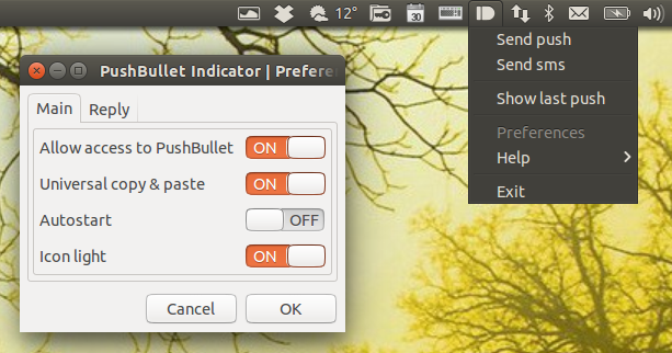 pushbullet api
