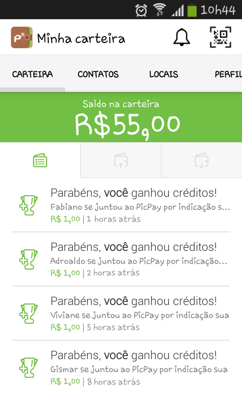 PicPay - Ganhe Dinheiro com seu Celular Smartphone Android e iOS
