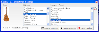 select virtual instrument