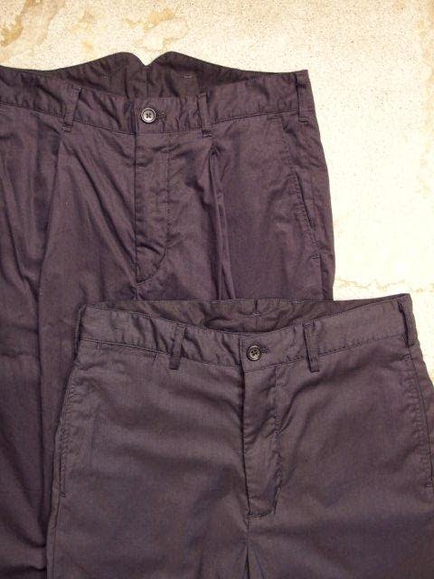 SUNRISE MARKET: Engineered Garments "Cinch Pant & Willy Post Pant