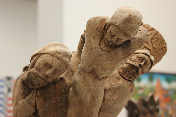 A Star in the East? African wood carving by artist Acius Joseph