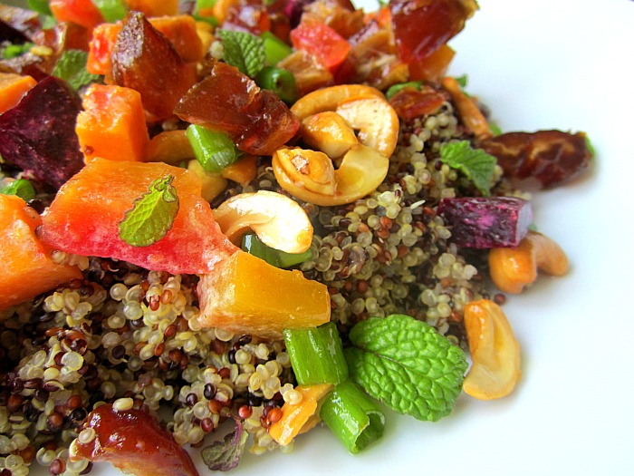 Springtime Jeweled Quinoa Salad