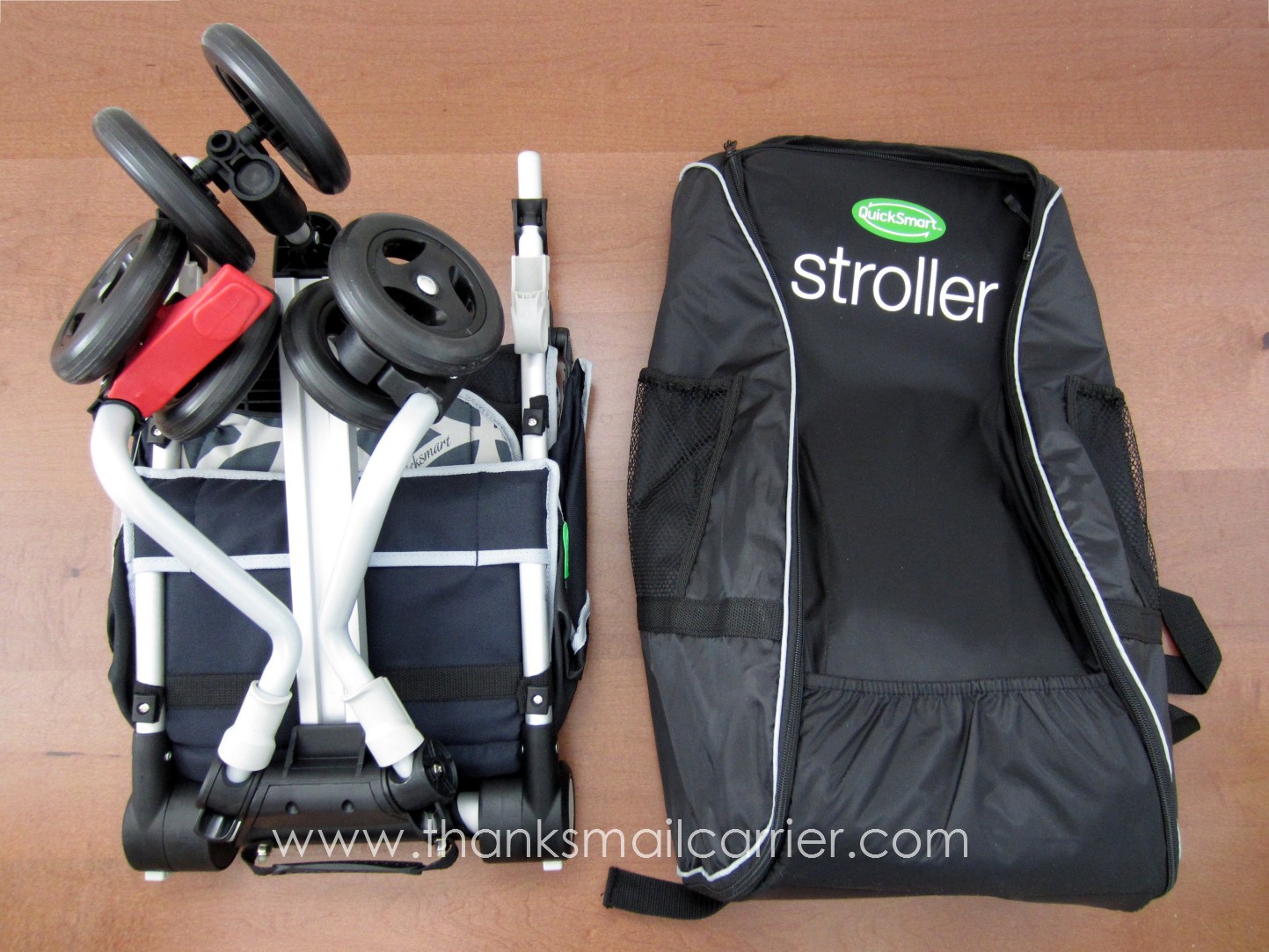 Thanks, Mail Carrier QuickSmart Backpack Stroller {Review}