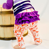 ruffle baby leggings pattern