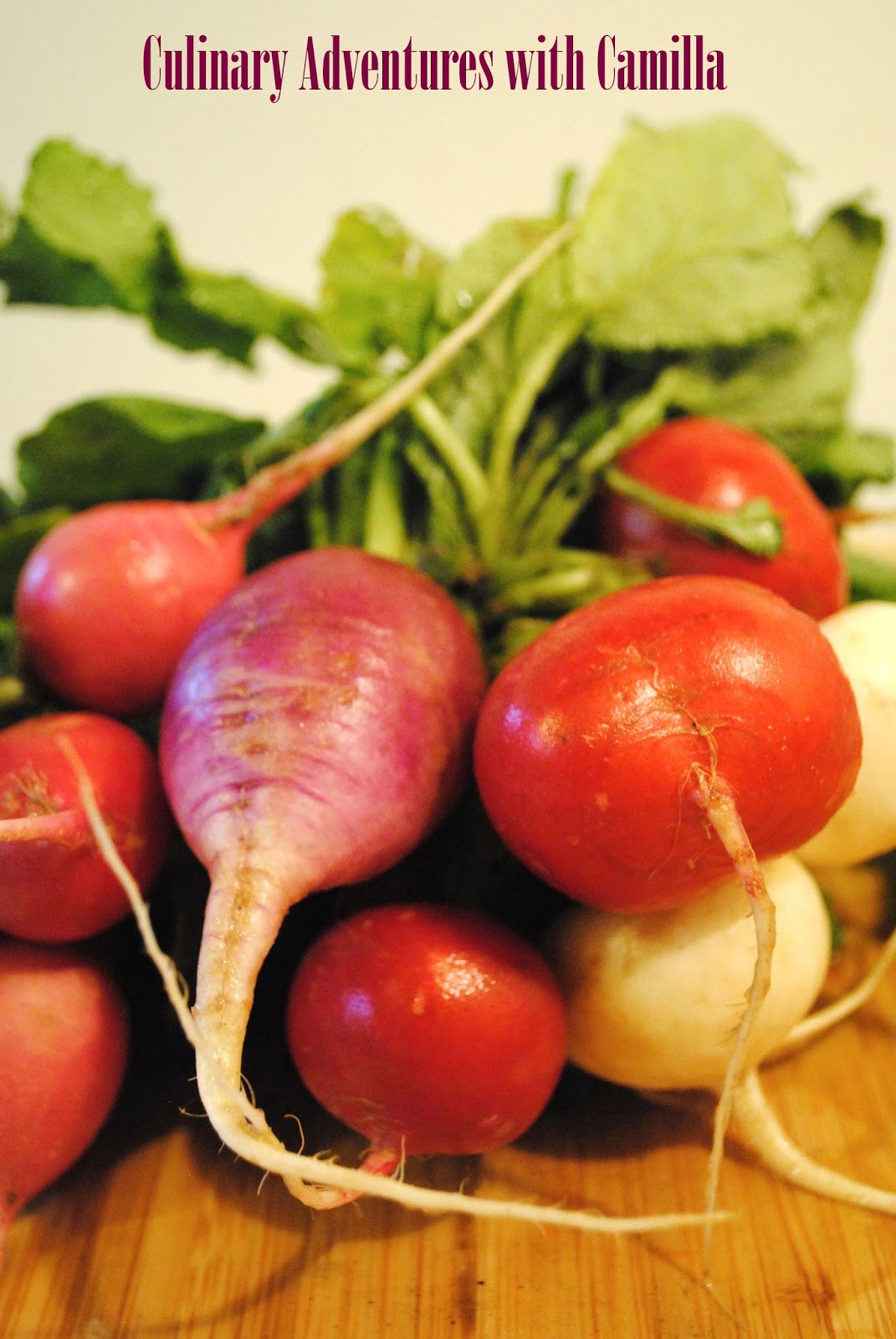 Cook the Books Radish, Rhubarb, and Strawberry Salad