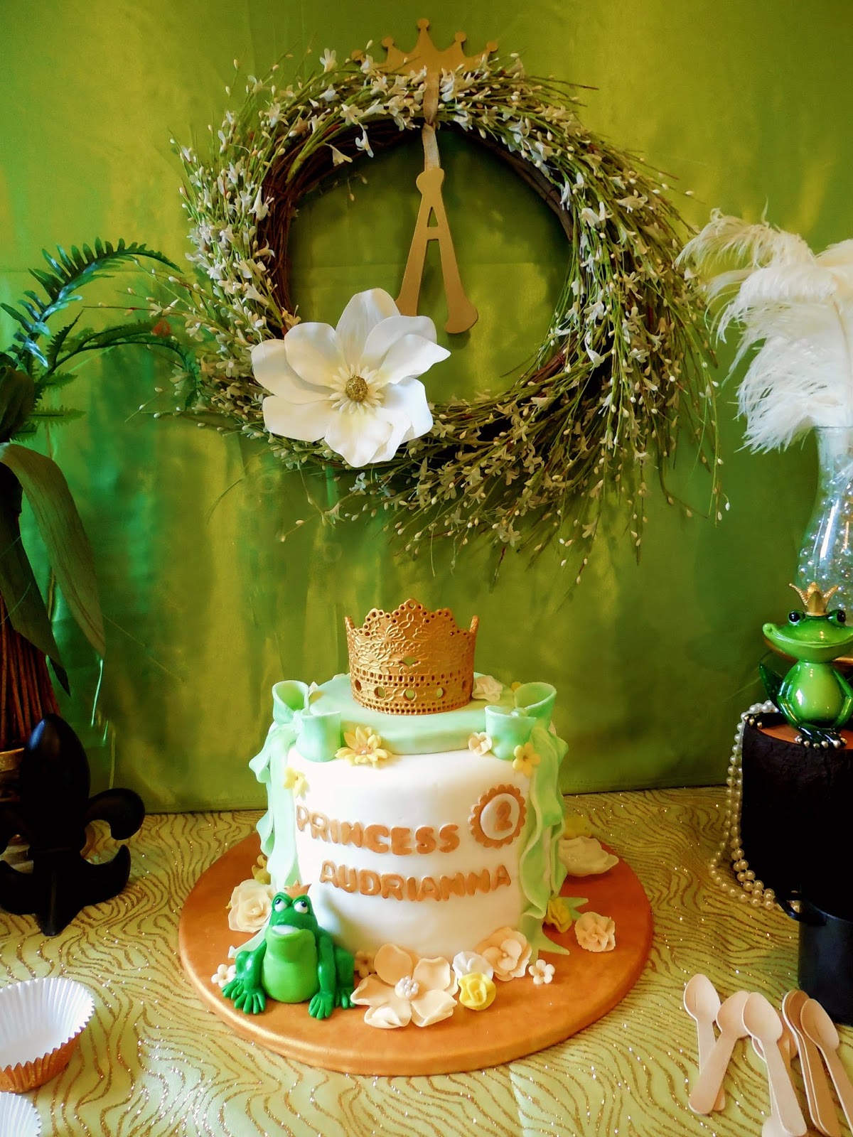 Bella C Parties: Princess and the Frog Birthday Party