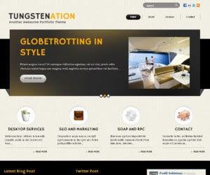 Tungstenation WordPress Theme