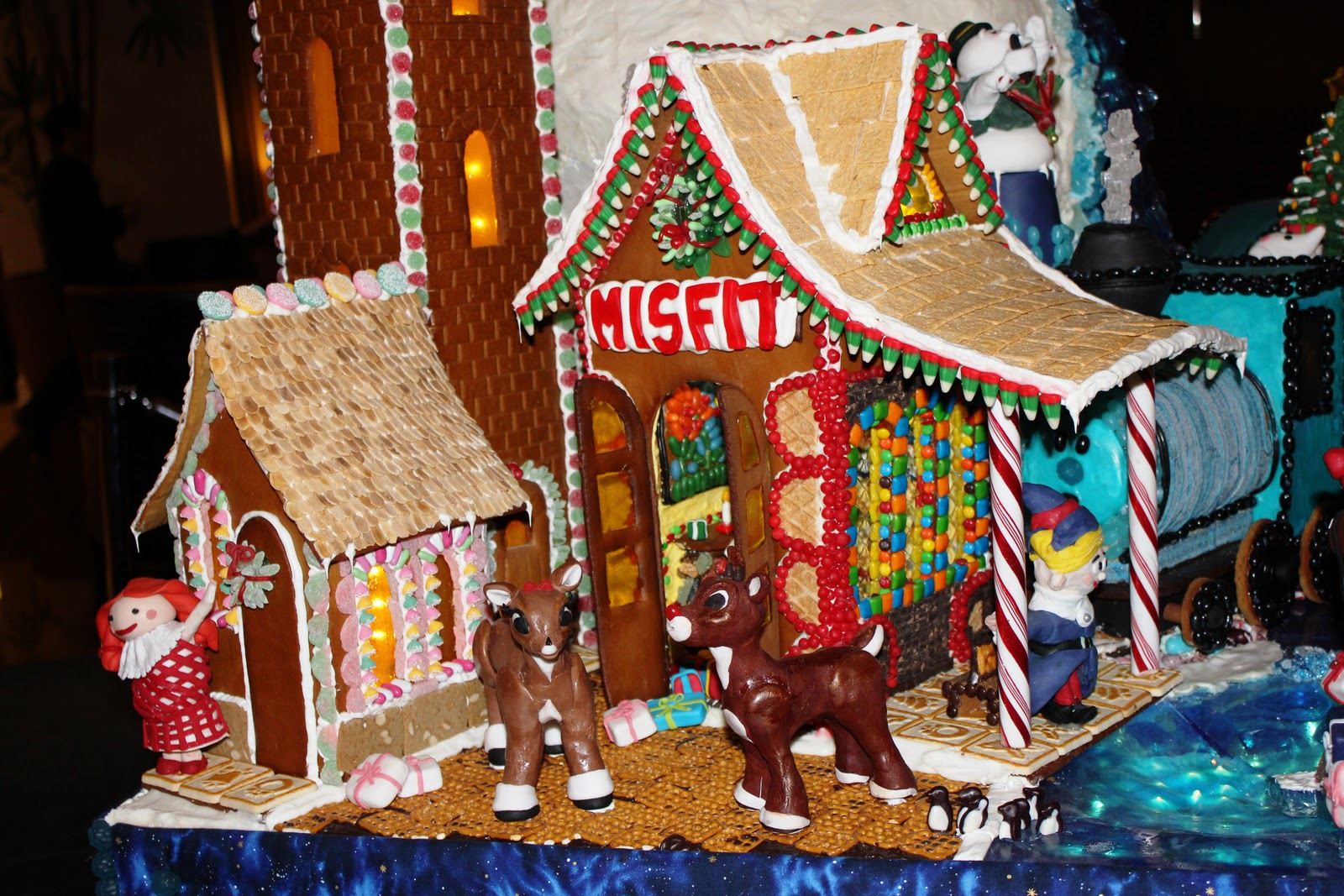 The Funk's Gingerbread Houses at the Sheraton