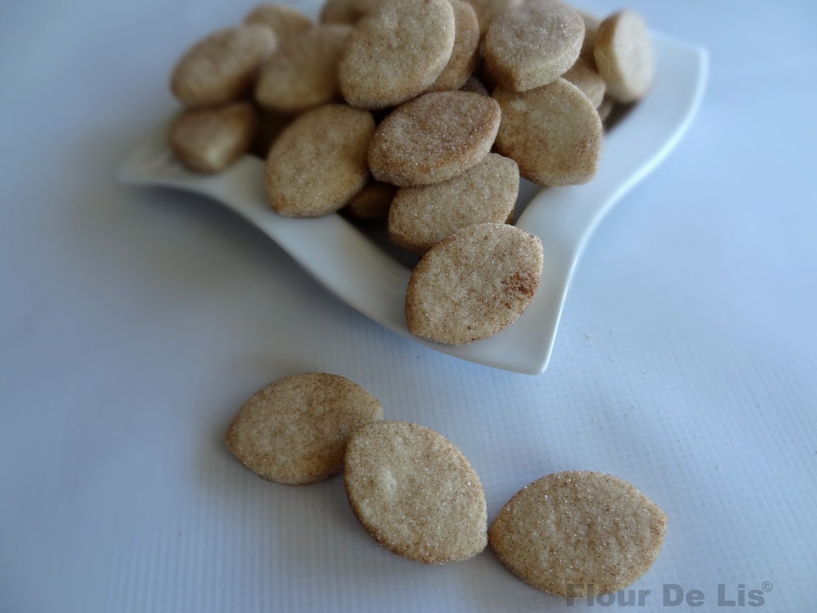 Flour De Lis Snickerdoodle Cut Out Cookies
