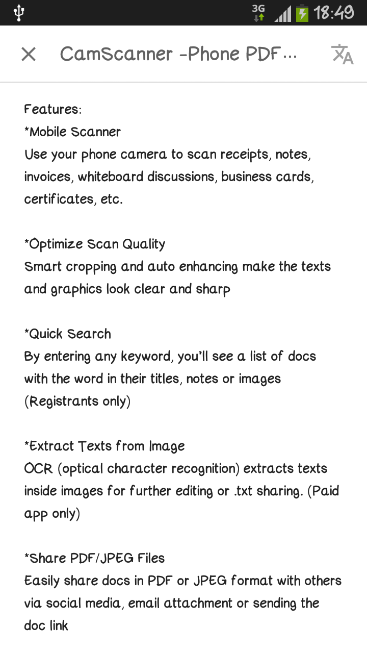 Camscanner Aplikasi Scanner Dokumen Dengan Banyak Fitur Android
