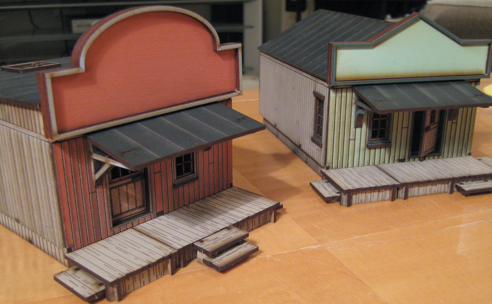 Kevin's Miniatures & Hobby Table Old West 28mm Buildings by 4Ground