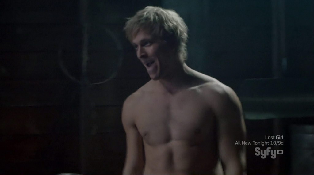 Jon Cor Shirtless in Being Human s2e07.