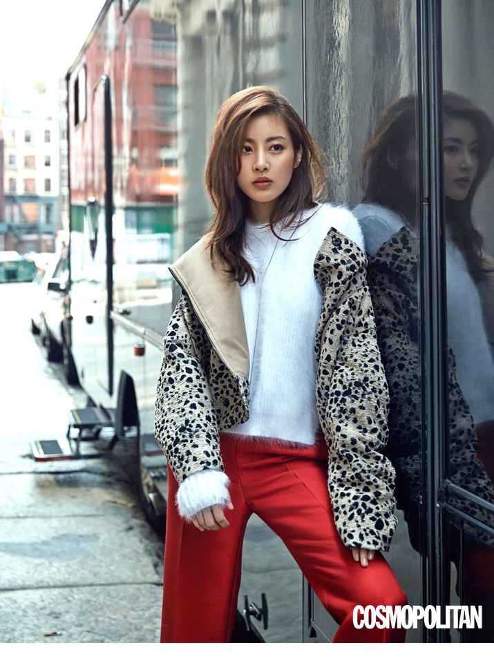Kang Sora for Cosmopolitan October Photoshoot Daily
