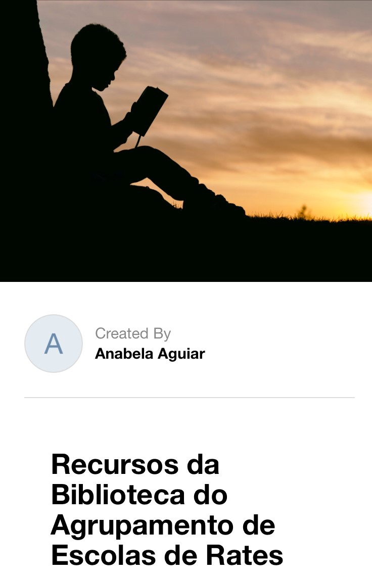 Wakelet com Recursos por Área Disciplinar