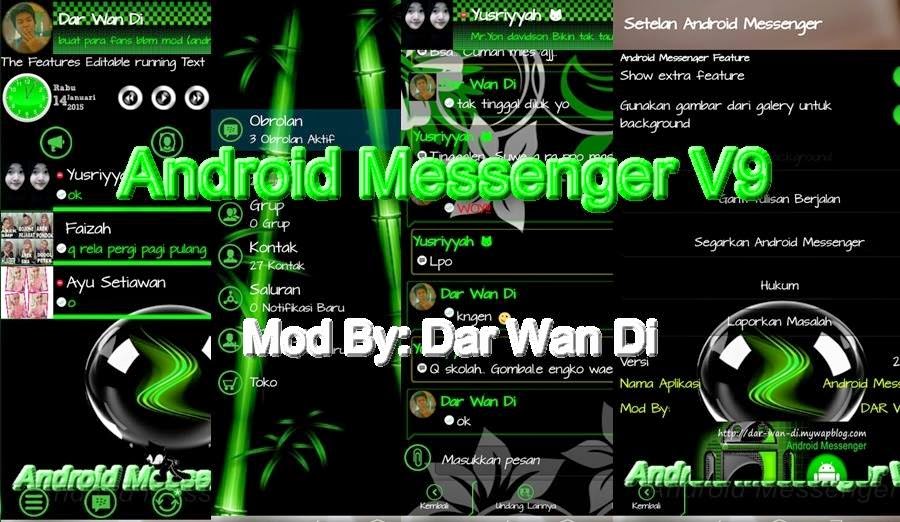 Android Messenger v9 By Dar Wan Di
