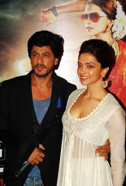 Shahrukh, Rohit & Deepika Padukone﻿ @ Chennai Express Trailer Launch