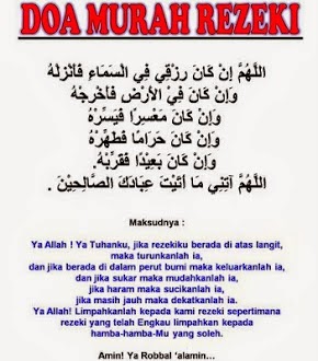 DOA MURAH REZEKI