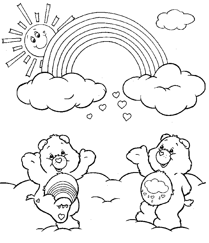 Care Bear Coloring Pages