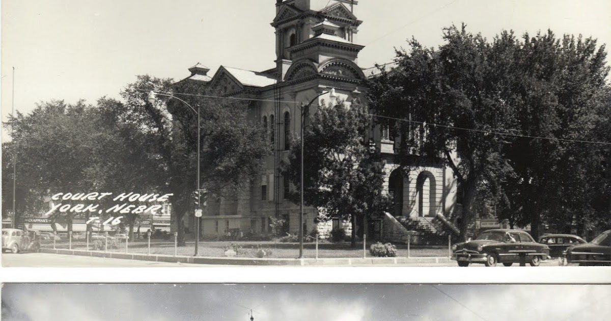 POSTCARDS FROM THE PAST YORK, NEBRASKA Court House