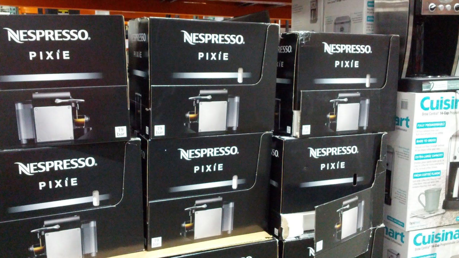Nespresso D60 Pixie Coffee Maker Costco Weekender