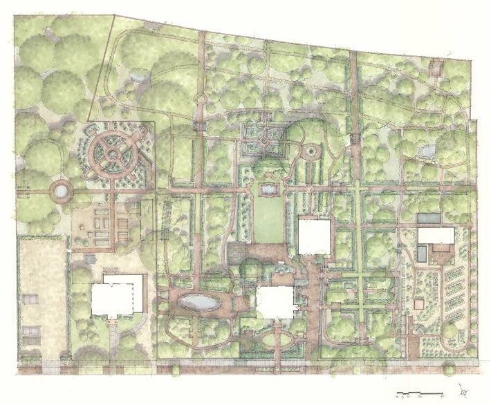 Charlotte Architecture Wing Haven Gardens and Bird Sanctuary