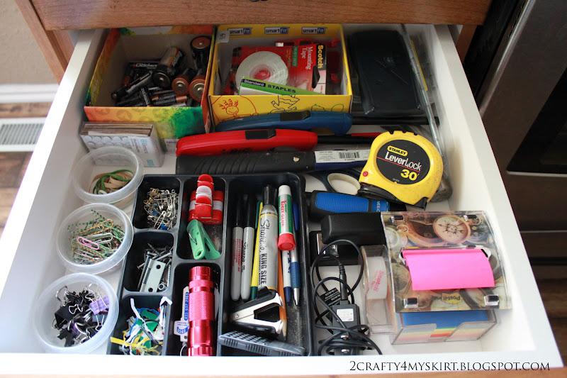2 Crafty 4 My Skirt Organize Your Junk Drawer