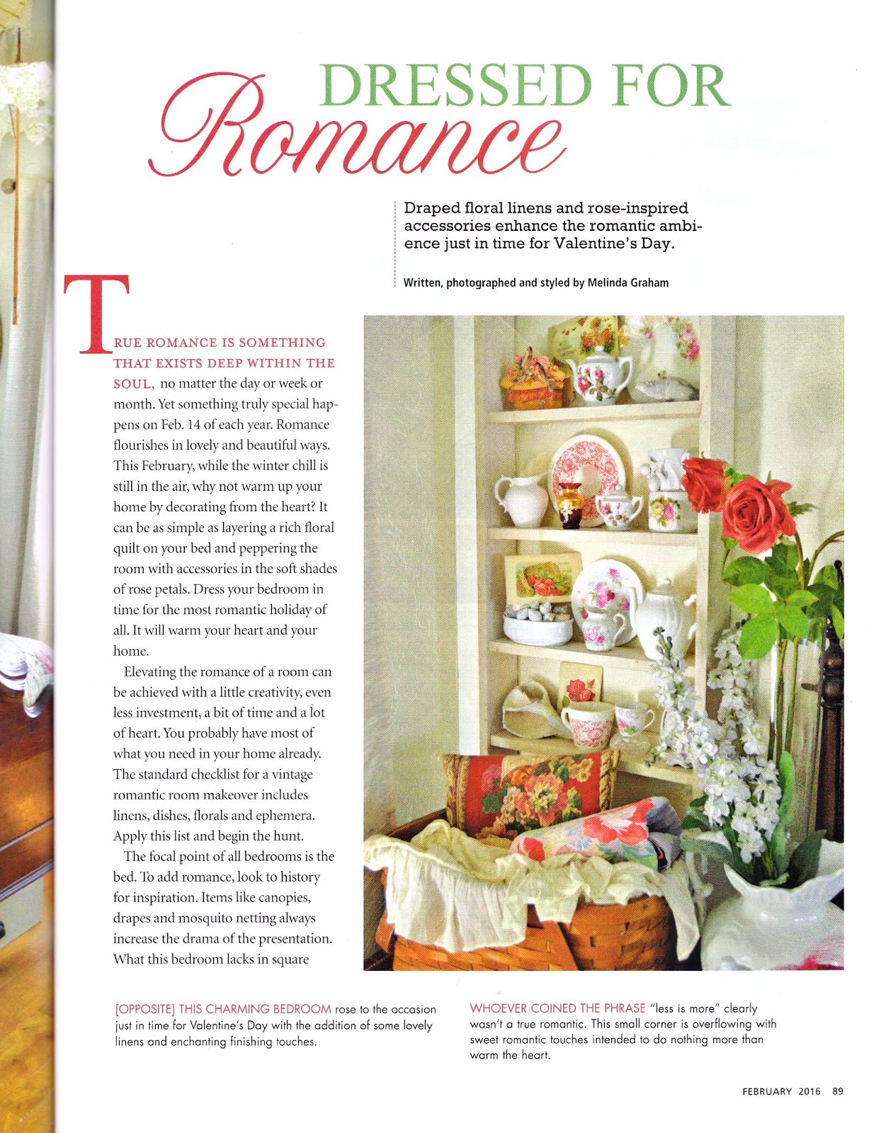 Romantic Homes Feb 2016