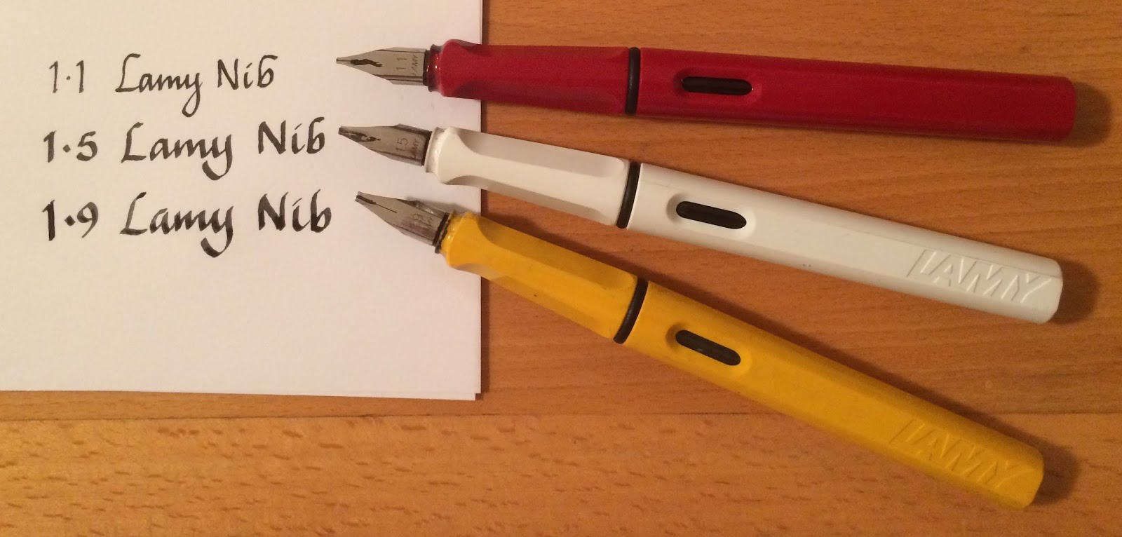 Jane Blundell Artist Lamy Fountain Pens