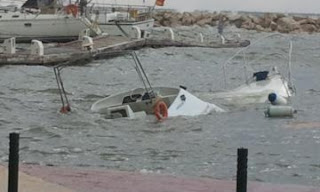 Πάτρα: Τρία τα «χαμένα» σκάφη από την χθεσινή κακοκαιρία