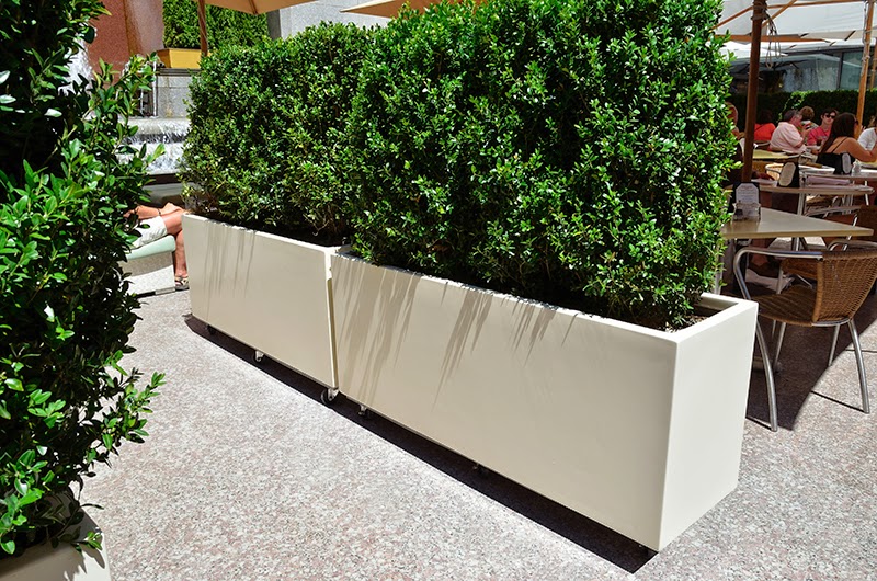 large rectangular planters - Home Decor