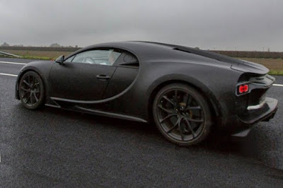 Bugatti Chiron Test Mule
