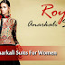 Royal Anarkali Suits 2013/14 | Indian Anarkali Suits New Fashion Trend | Machine Embroidered Anarkali Suits