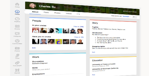 Google + renueva Perfiles y Paginas perfiles nuevos y paginas