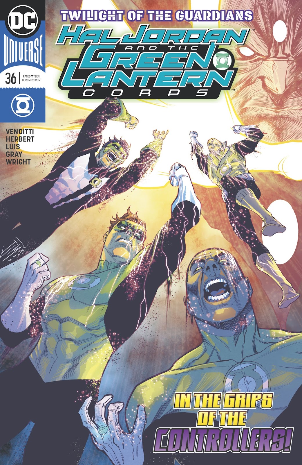 Hal Jordan & the Green Lantern Corps: Rebirth issue 36 - Page 1