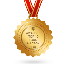 Top 40 Food Allergy Blog Award