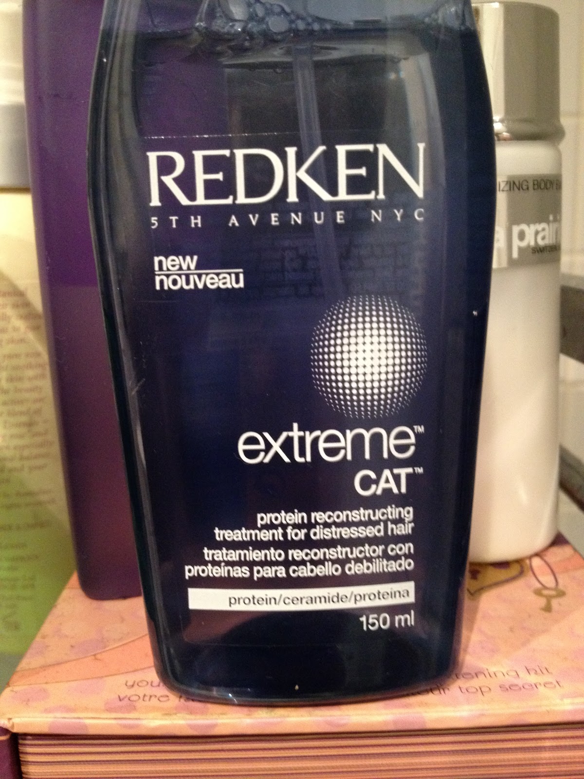 Redken Extreme CAT Protein Reconstructing Treatment review Lather Rinse Repeat