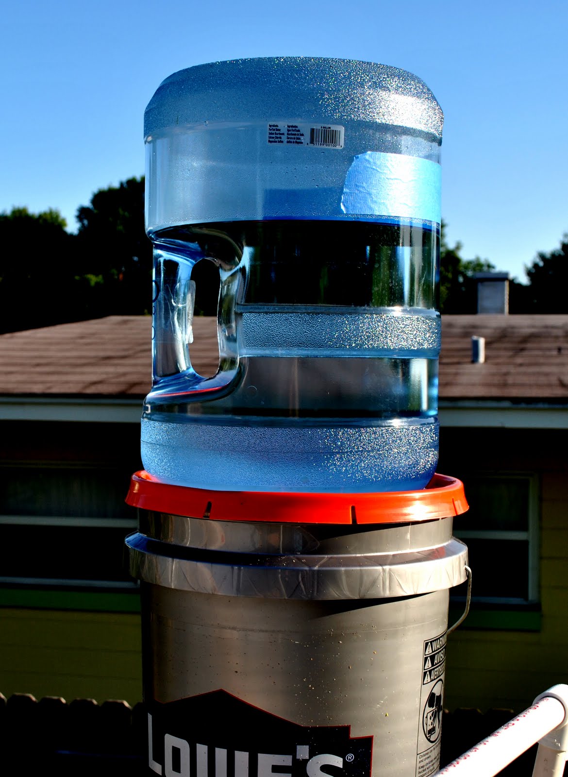 Africa Windmill Project Solar Water Purification System Testing Today!