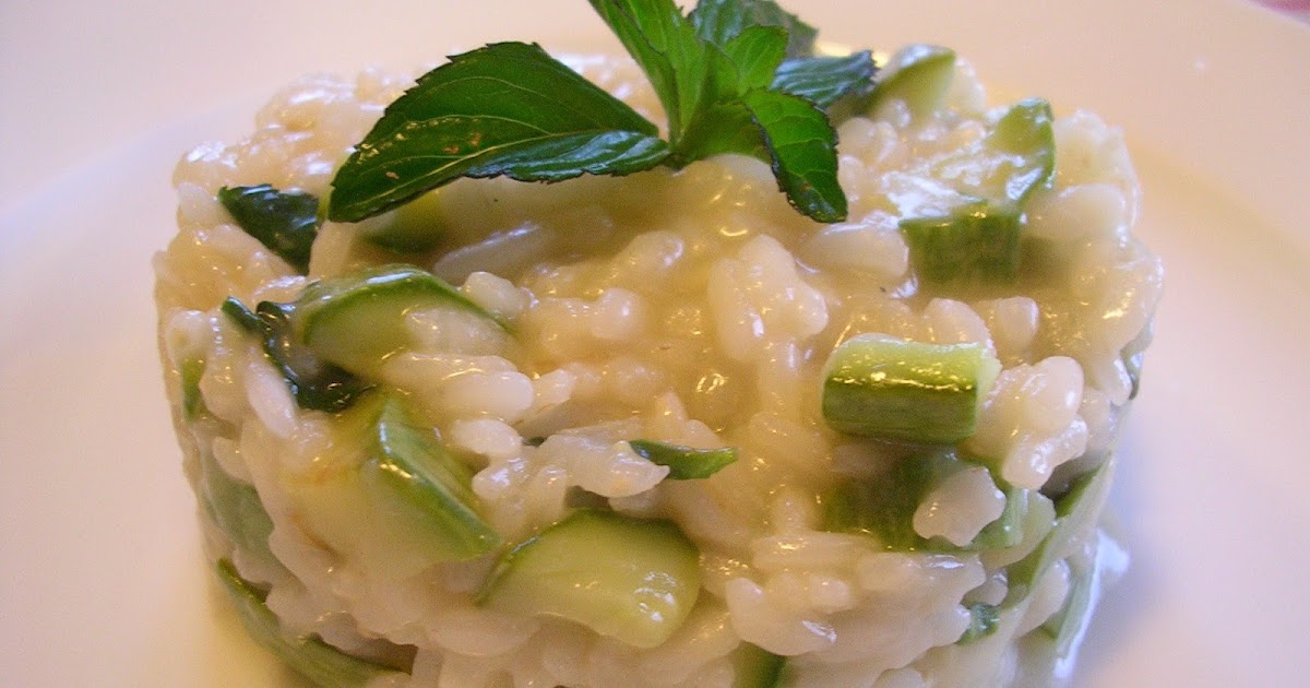 L'isola di Giada RISOTTO MENTA E ZUCCHINI