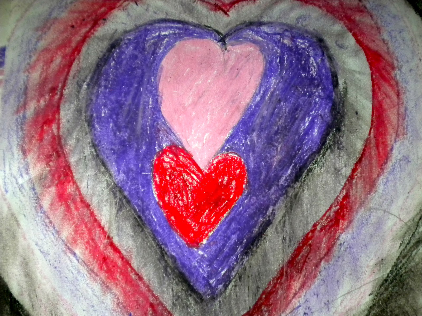 Waitsfield Elementary Art: Jim Dine Hearts