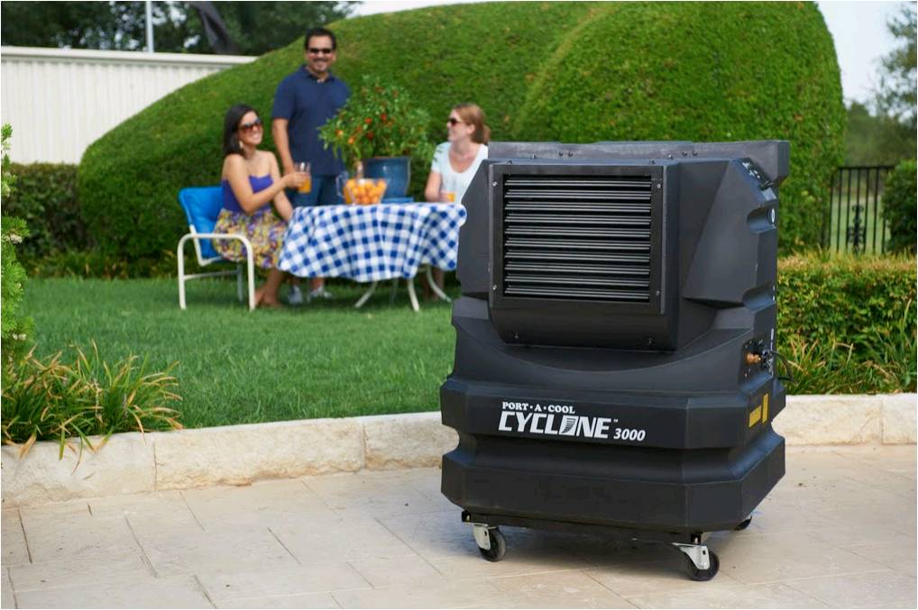PortACool Cyclone 3000 AirCooler PORTABLE ENVIRONMENTALLYFRIENDLY