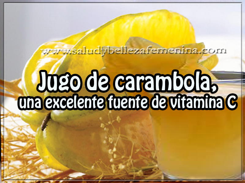 Jugo de carambola, una excelente fuente de vitamina C Bebidas saludables , jugo de carambola, una excelente fuente de vitamina C