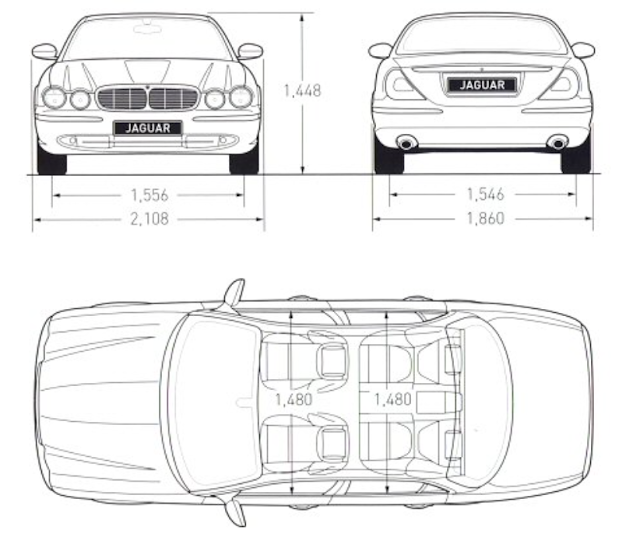 Jaguar XJ x350 La plus belle berline au monde Caractéristiques