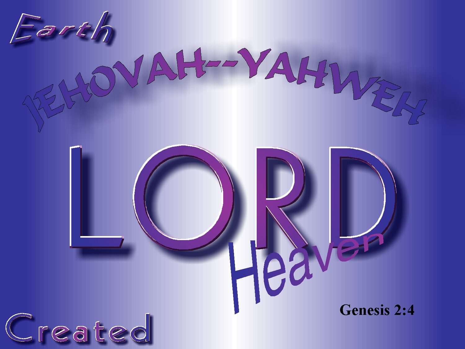 Drawing near to God: JEHOVAH-YAHWEH