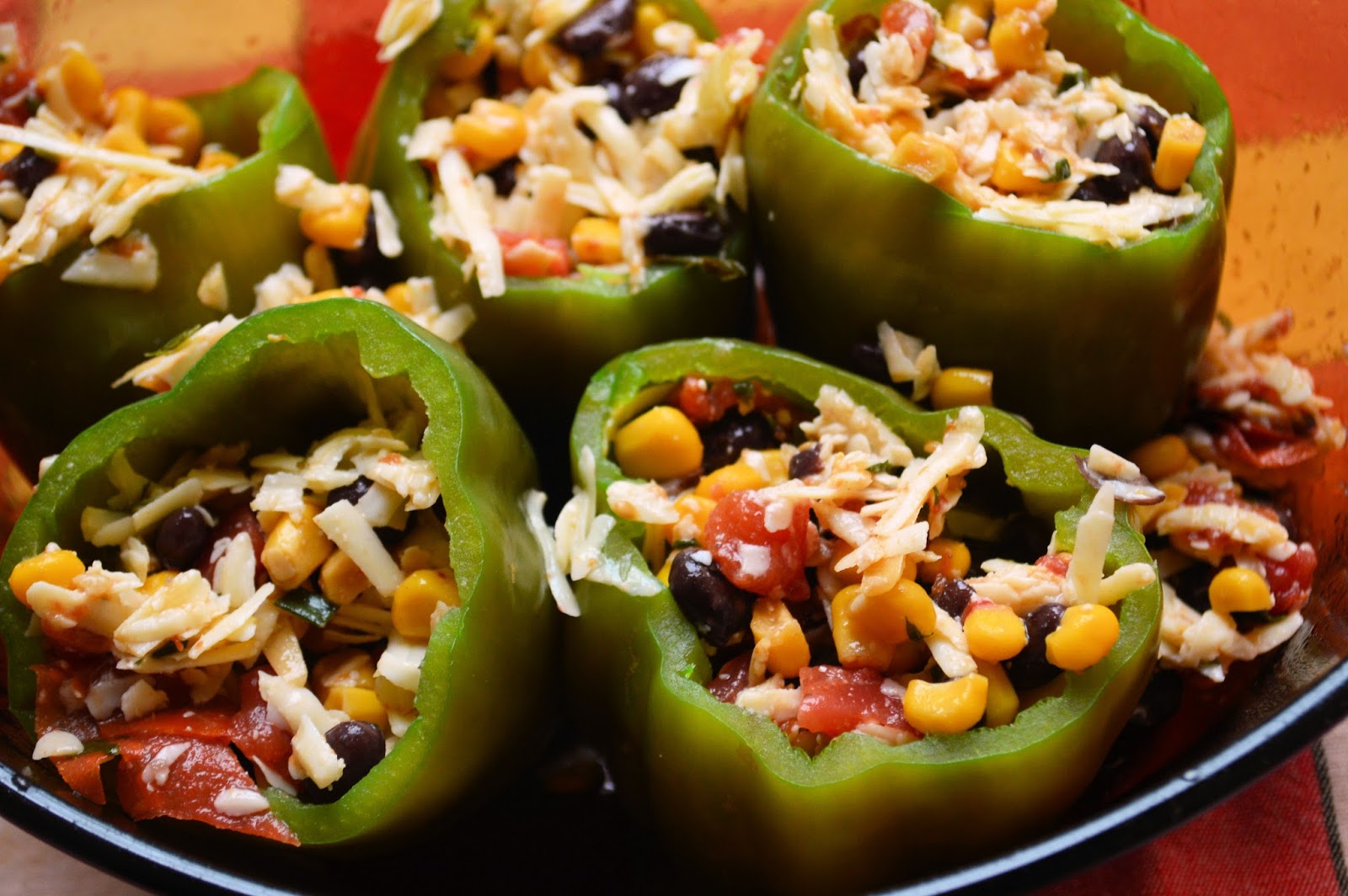 Southwestern Meatless Stuffed Peppers Cabin Cleaver