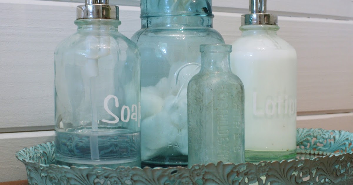 Leen the Graphics Queen: Sea Glass Inspired Bath Remodel (a peek)