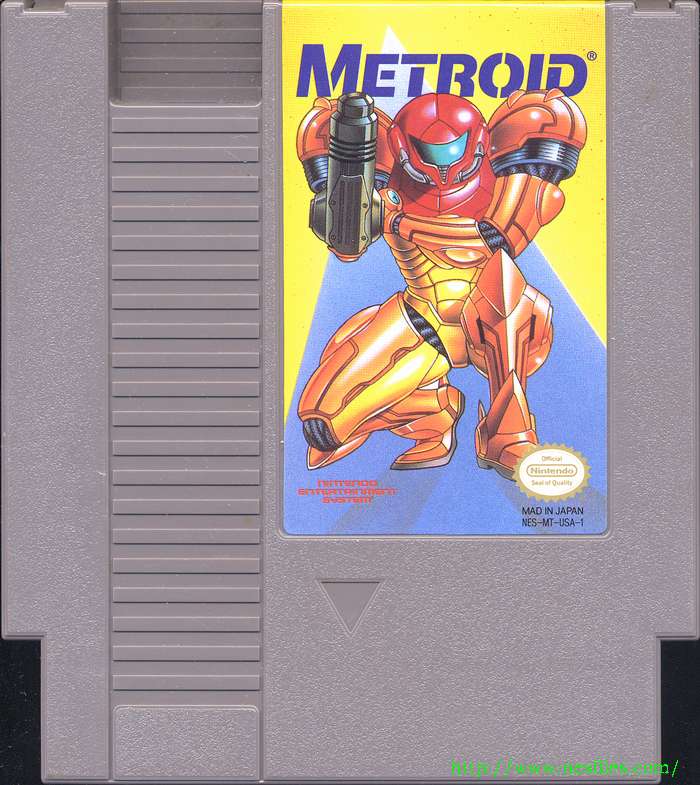 Metroid Nes Cover