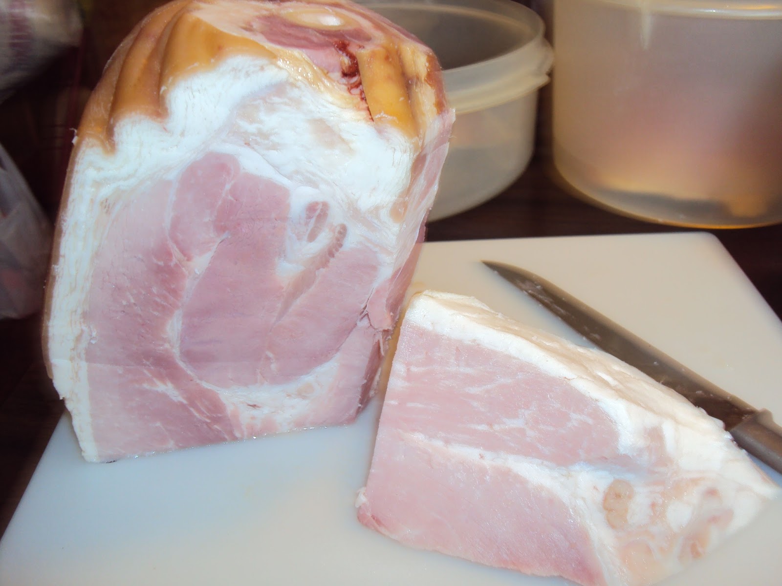 Frugal Like Grandma Ham, Ham Broth and Lard