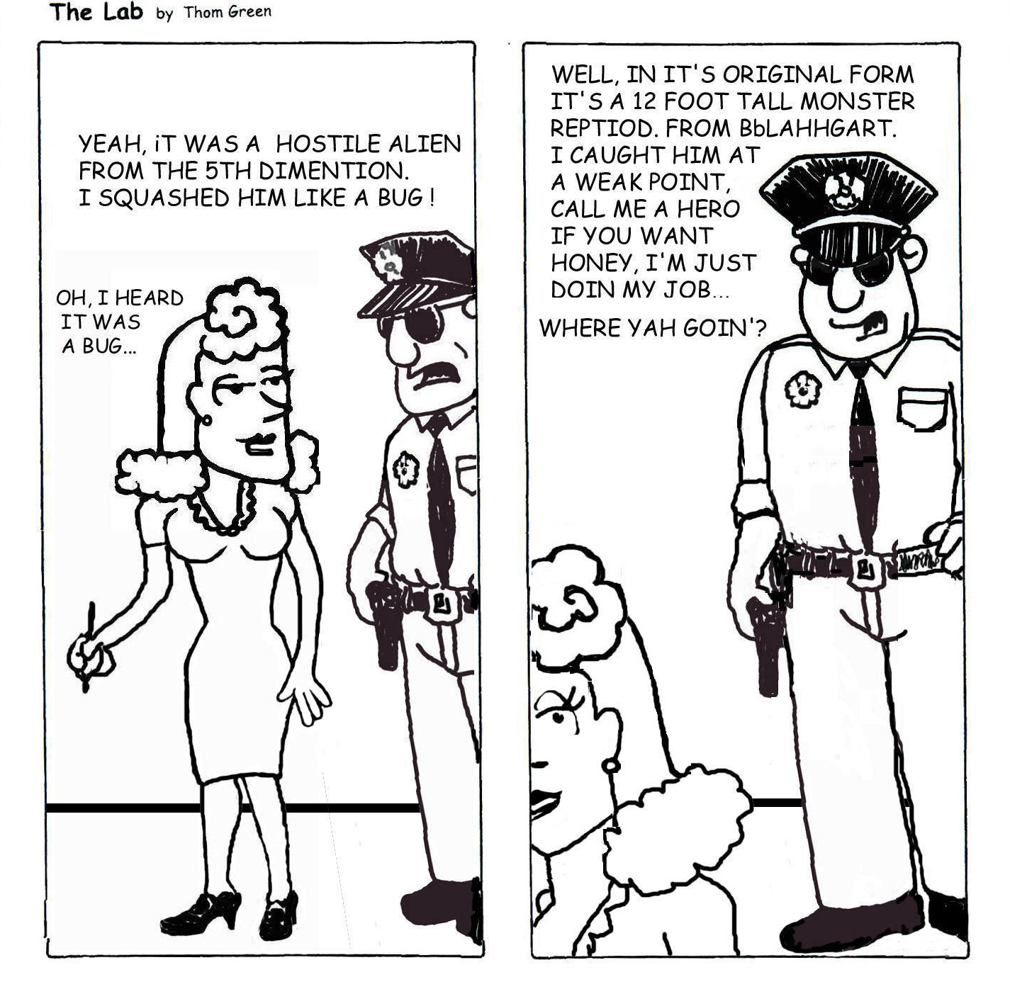 The Lab by Thom Green Cartoon #44