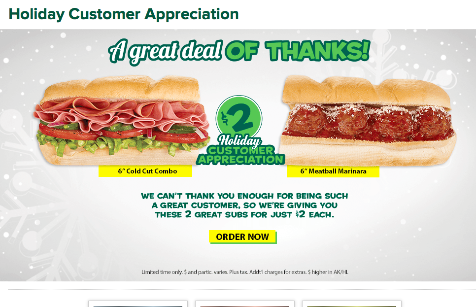 FREE IS MY LIFE FOOD Pay only 2 at Subway for the 6" Cold Cut Combo